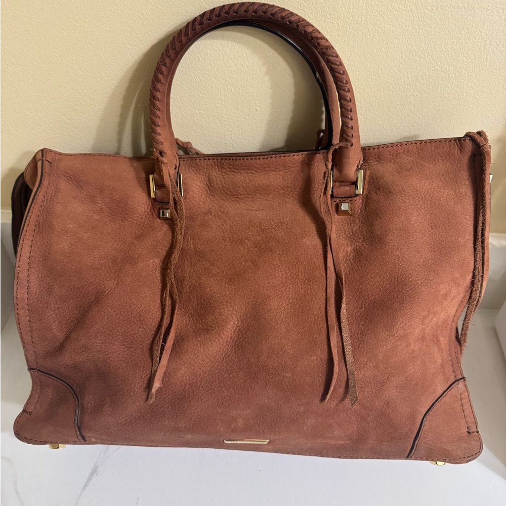 Rebecca Minkoff Brown Suede Tote